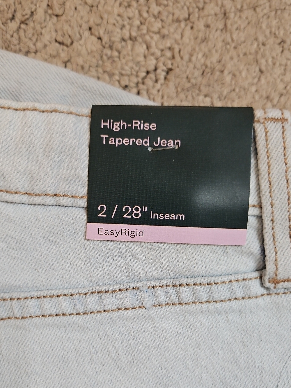 Wild Fable High-Rise Tapered Jeans – Women’s Size 2 / 28” Inseam - Picture 11 of 11